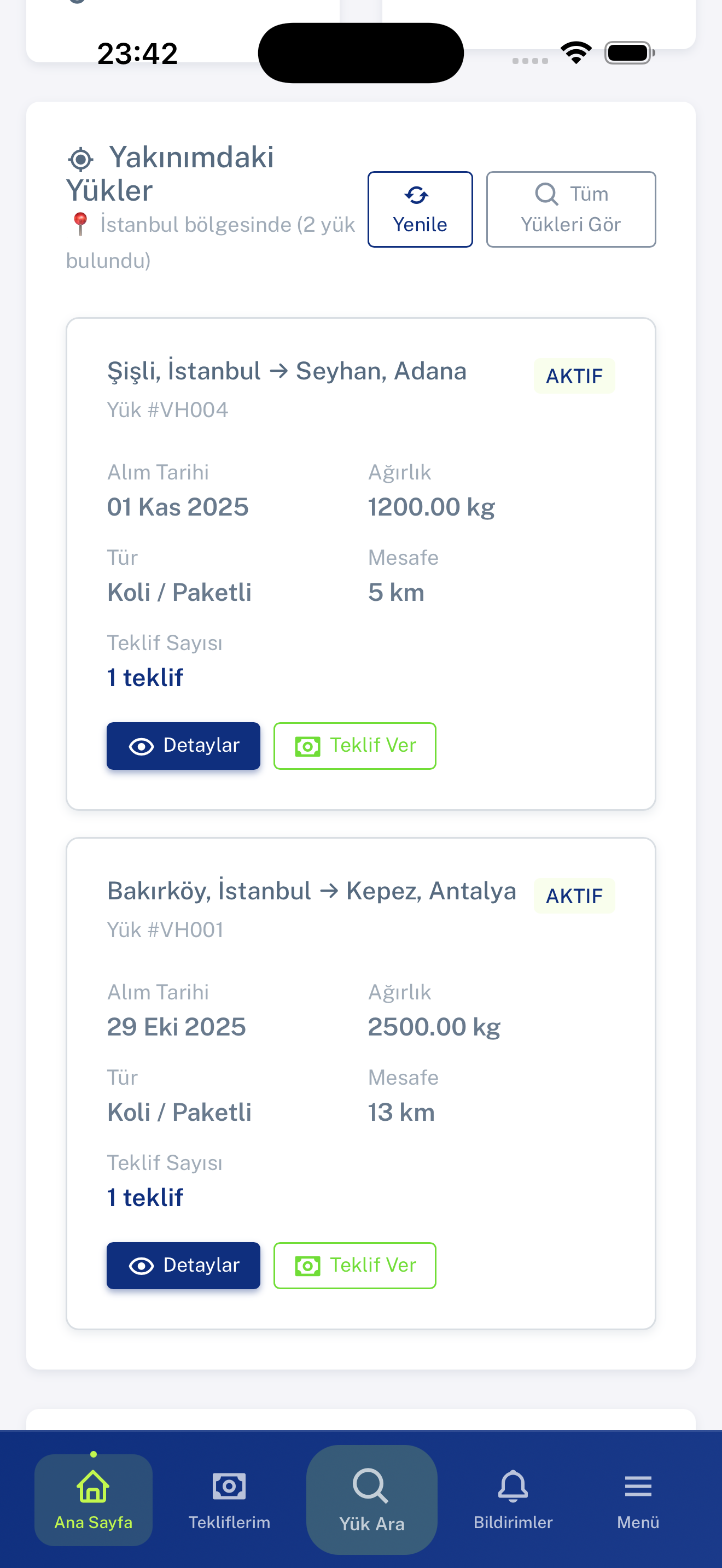 Vholta Mobile App Screen 4